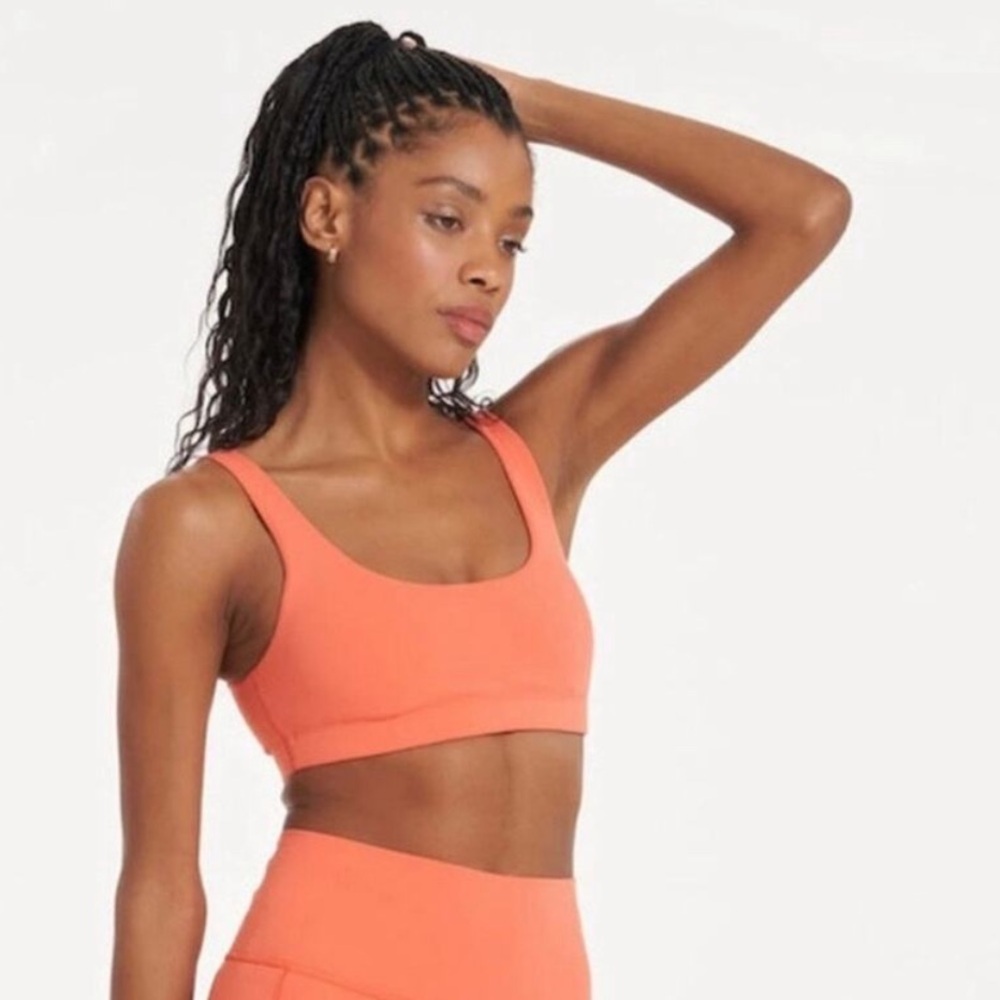Vuori Orange Sports Bra